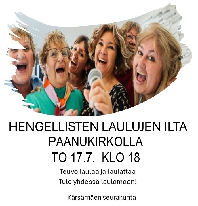Hengellisten laulujen ilta Hengellisten laulujen ilta
