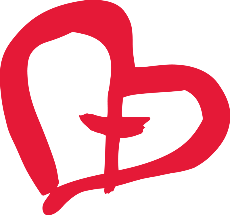 Yhteisvastuulipaskeräys Sydän, tyylitelty logo
