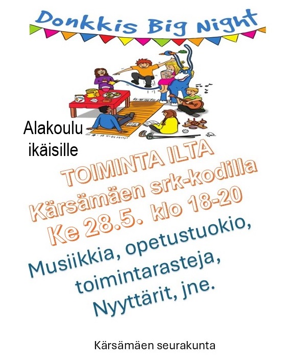 Donkkis toiminta ilta Toimintailta